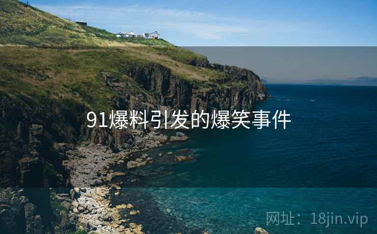 91爆料引发的爆笑事件